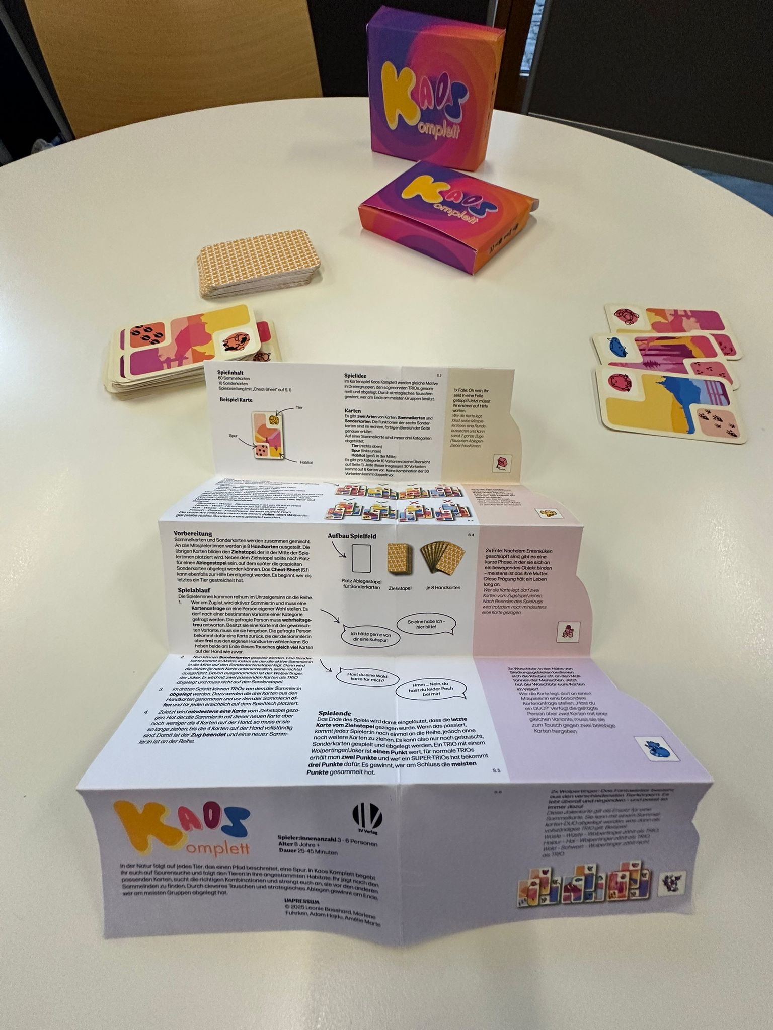 KaosKomplett card set photo