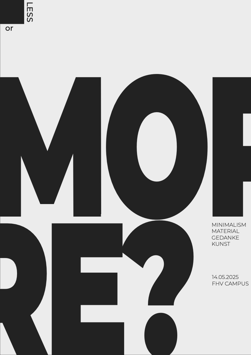 Less or More Poster