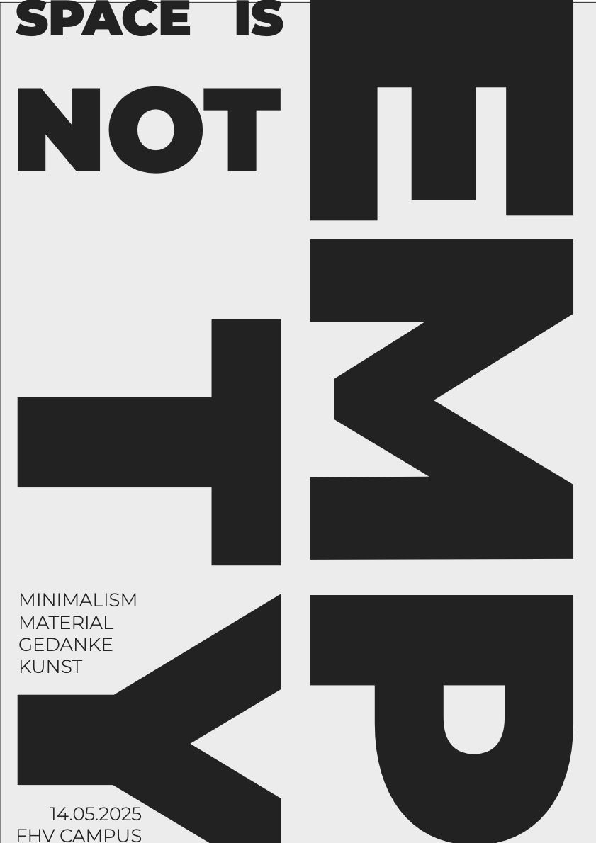 Space is not Empty Poster